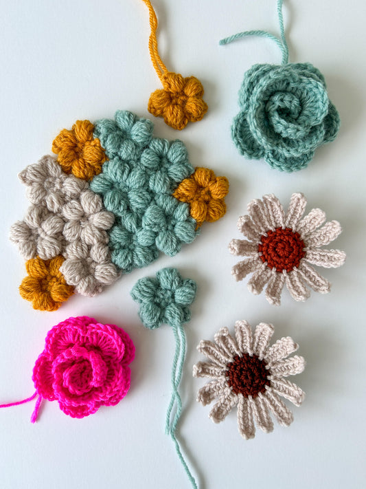 Crochet Skill Building: Crochet Flowers w/ Rachael