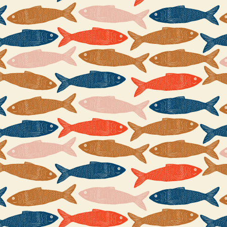 Riverbank: Upstream in Salmon