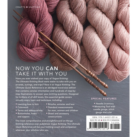 Vogue Knitting: The Ultimate Quick Reference Guide