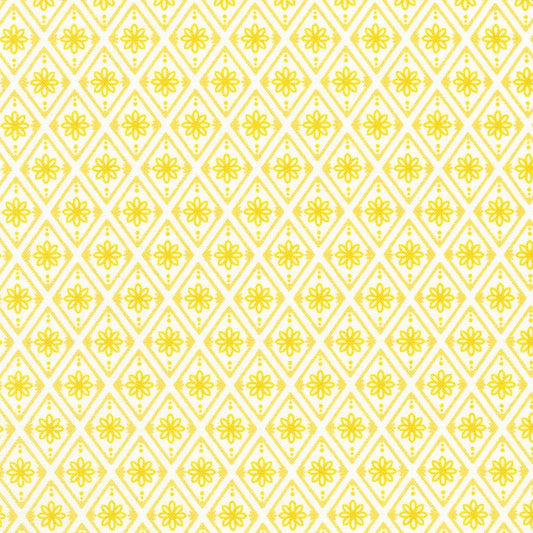 Fabric Market: Wallpaper Floral in Sunshine