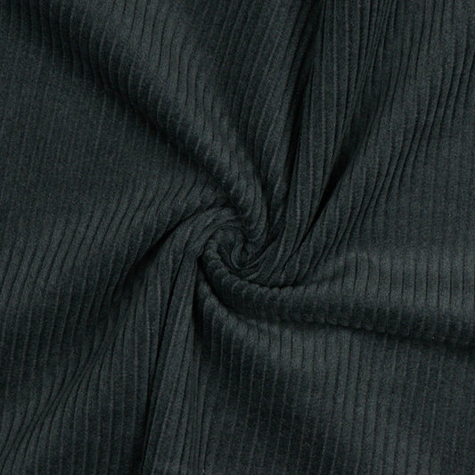 Washed Corduroy in Dark Grey