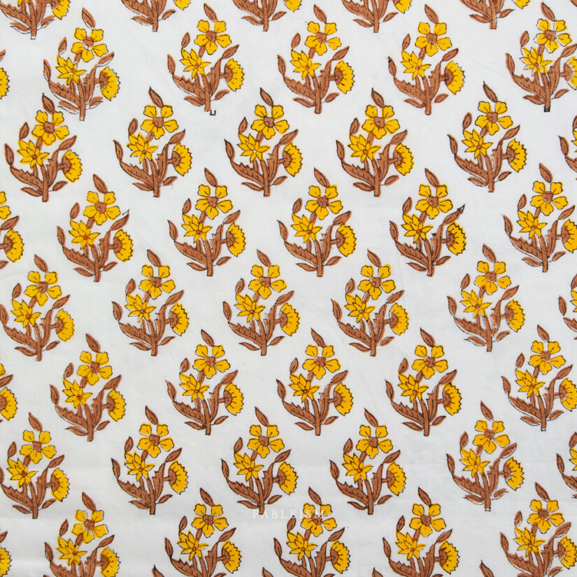 Indian Block Prints: Weekend Floral in Summer