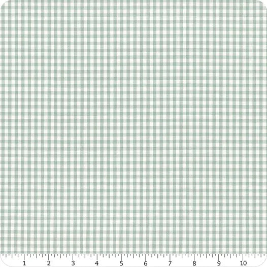 Tilda Widebacks: Woven Gingham in Duck Egg