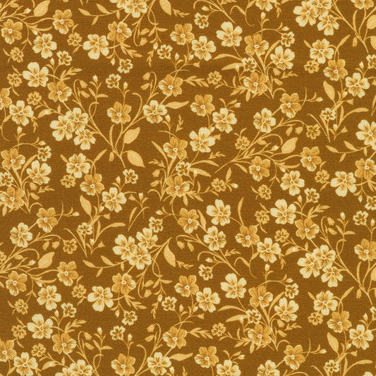 Fabric Market: Wildflowers in Russet