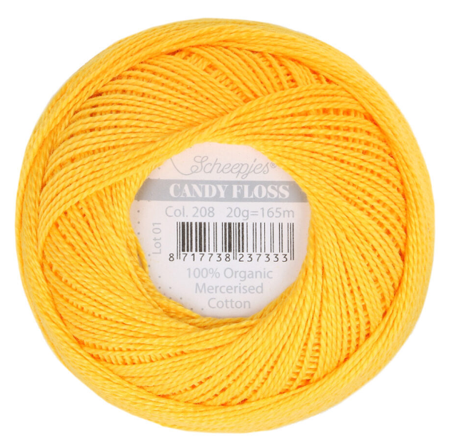 Candy Floss: Organic Mercerized Cotton (Multiple Colors)