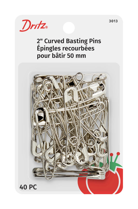 Dritz 2" Curved Basting Pins