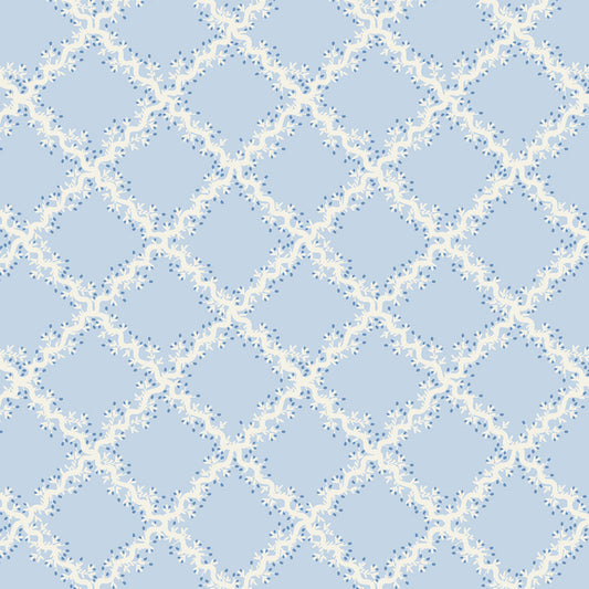 Dahlia: Lattice in Blue