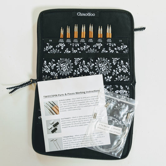 ChiaoGoo: Spin 4" Bamboo Small