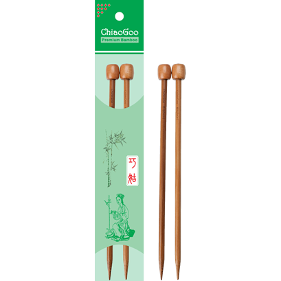 ChiaoGoo Bamboo Single Point 13" Multiple Sizes