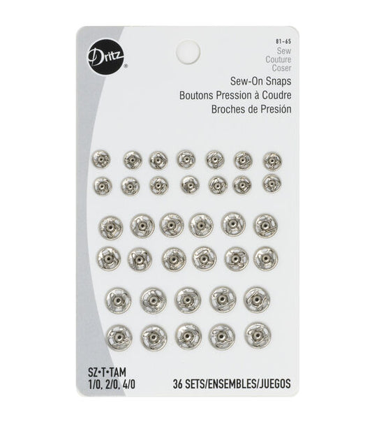Dritz Sew-on Snaps