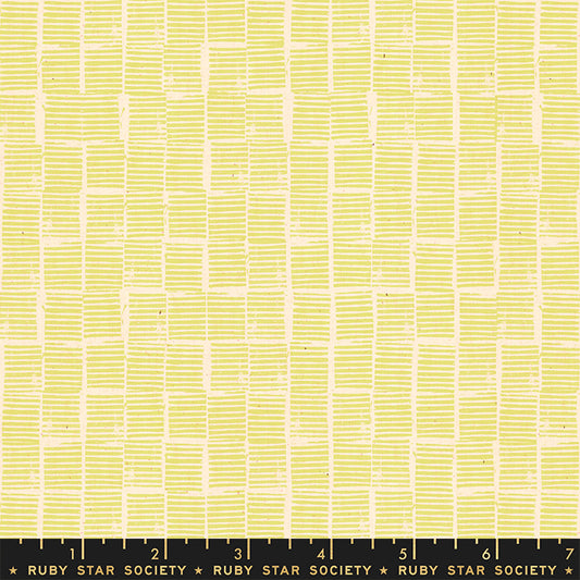 Heirloom Stripe Stamp Yellow