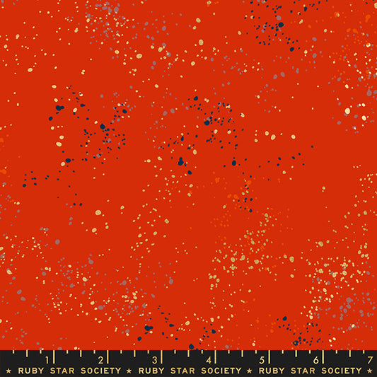 Speckled Metallic: Poinsettia