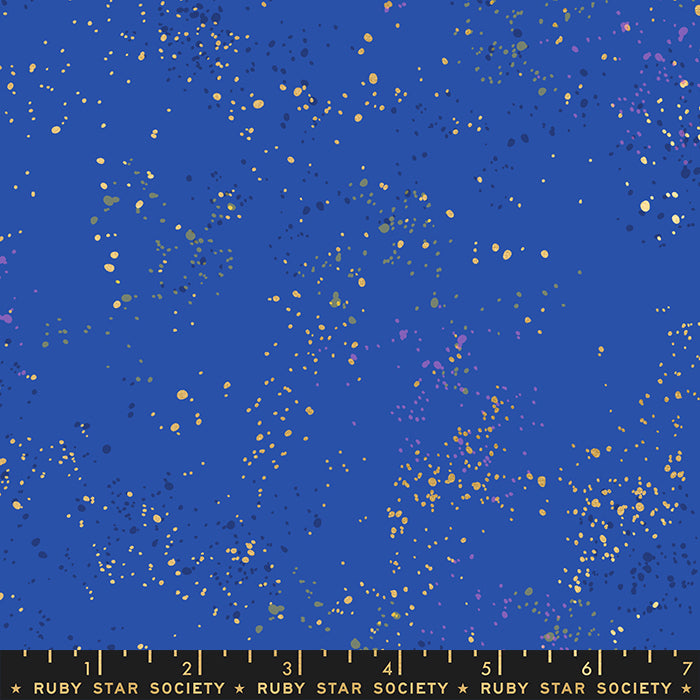 Speckled Metallic: Blue Ribbon