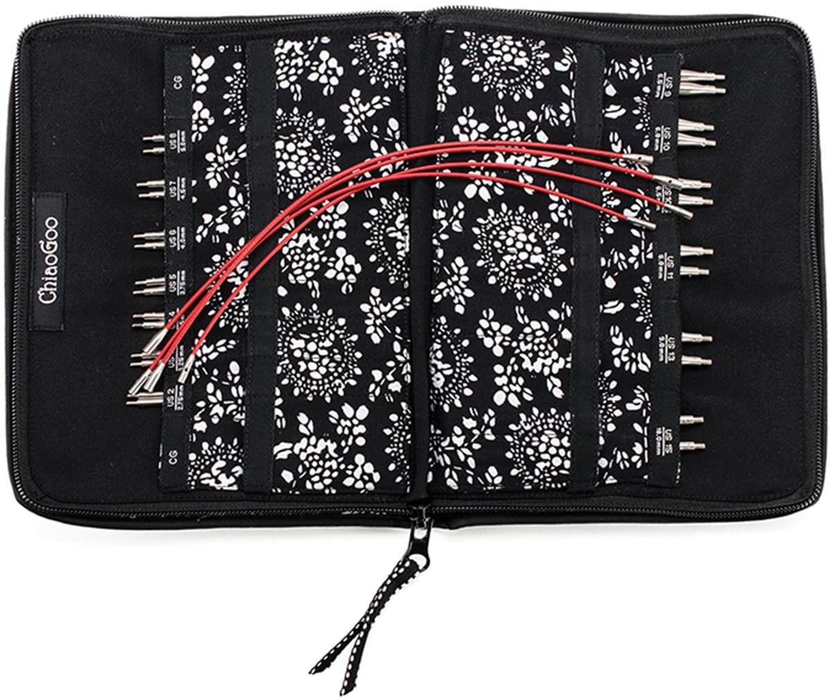ChiaoGoo: Twist 4" Red Lace Interchangeable Complete Set