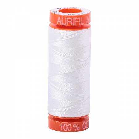 Aurifil - Mako Cotton Embroidery Thread 50wt 220yds