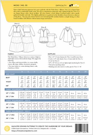Closet Core: Nicks Dress and Blouse
