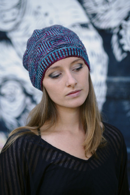 Imperceptions: 5 Printed Hat Patterns by Woolly Wormhead