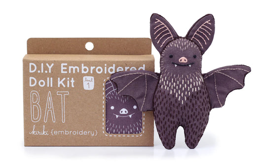 Bat Embroidery Kit