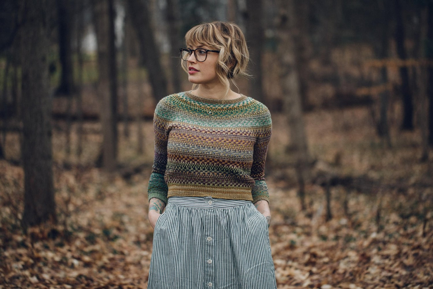 Shifty - Printed Pattern by Drea Renee Knits