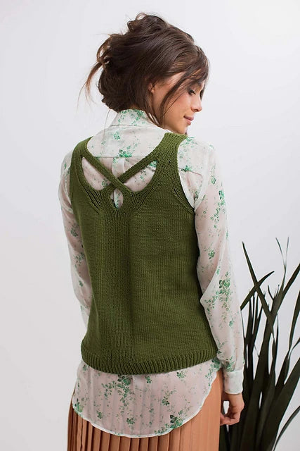 Portico Tank Top - Printed Pattern by Irmian Design