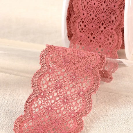 Elastic Lace - 55mm Wide - Multiple Colors