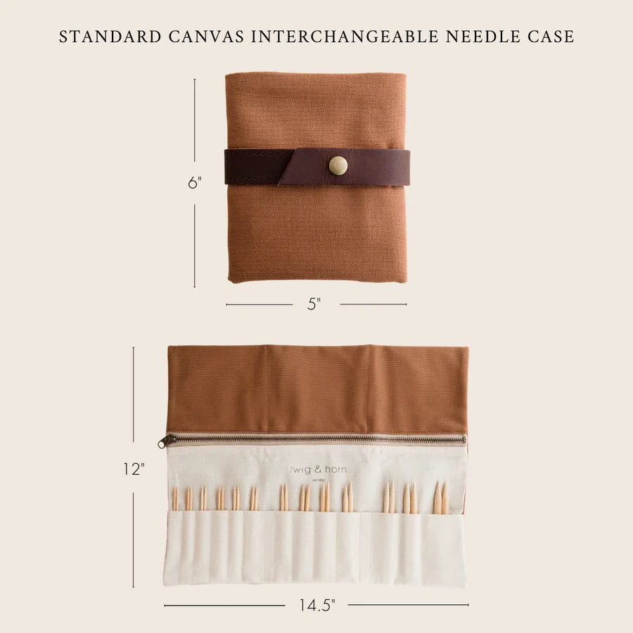 Twig and Horn Interchangeable Needle Case