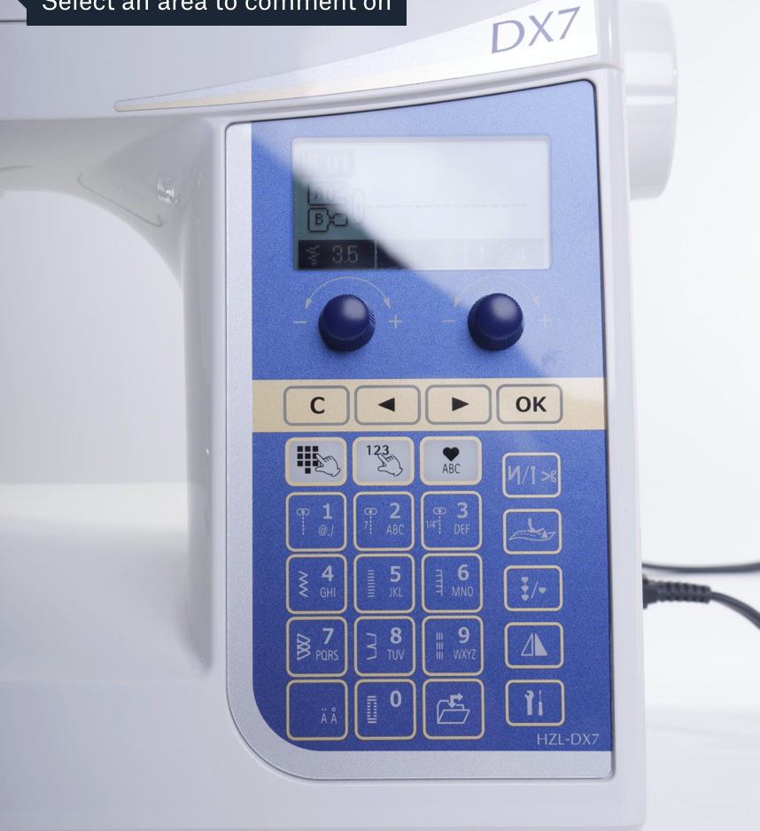Juki HZL DX-7