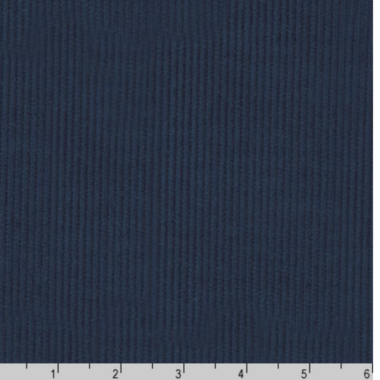 Corduroy in Navy - 21 Wale