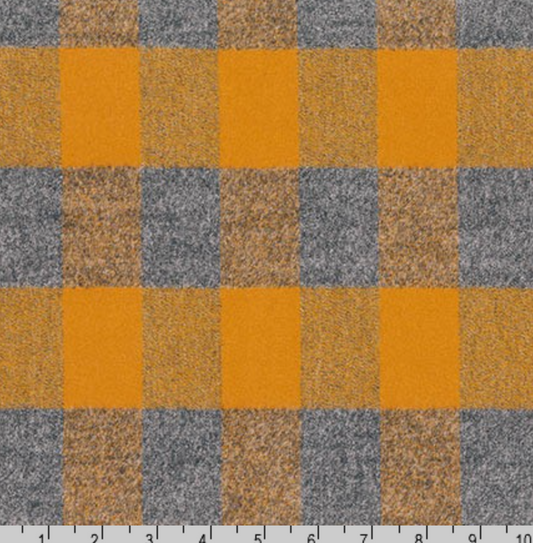 Mammoth Flannel - Gold Plaid
