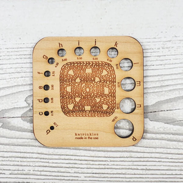 Granny Square Crochet Hook Gauge