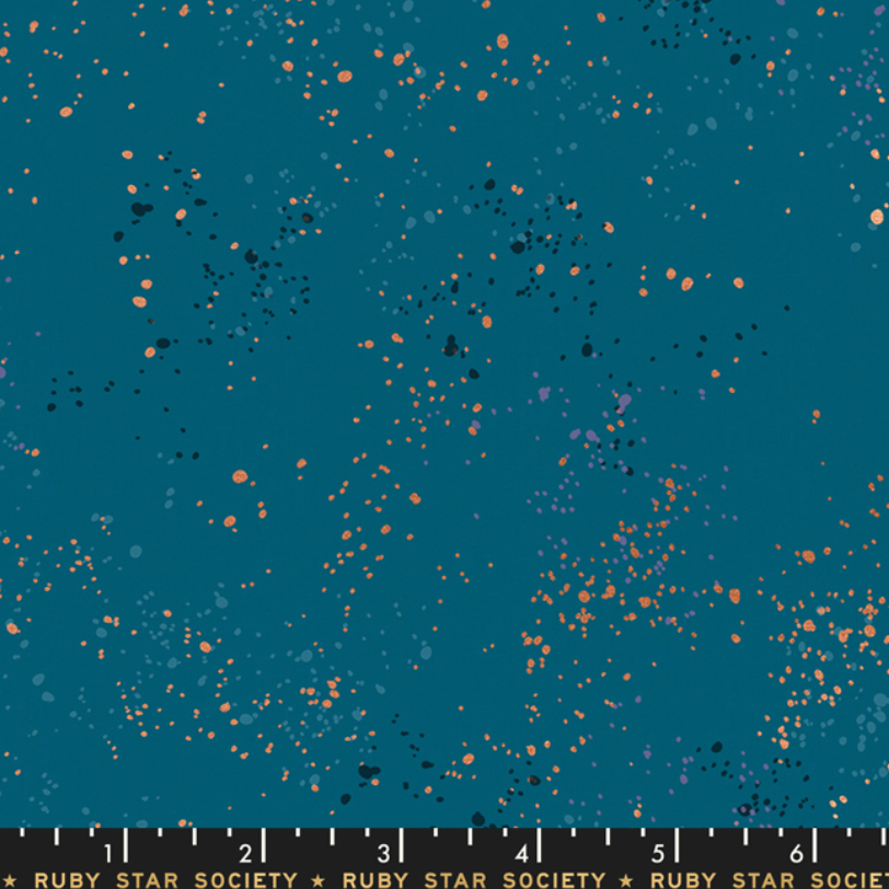 Speckled Metallic: Teal
