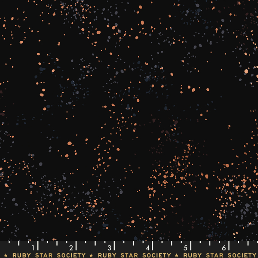 Speckled: Metallic Black