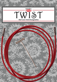 ChiaoGoo: Twist Red Cable Large
