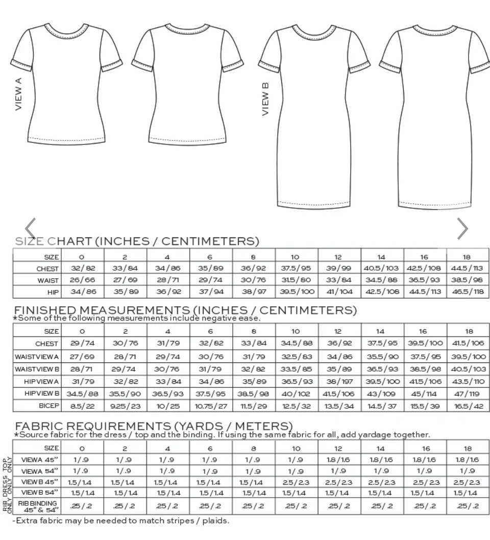 True Bias: Rio Ringer Top and Dress