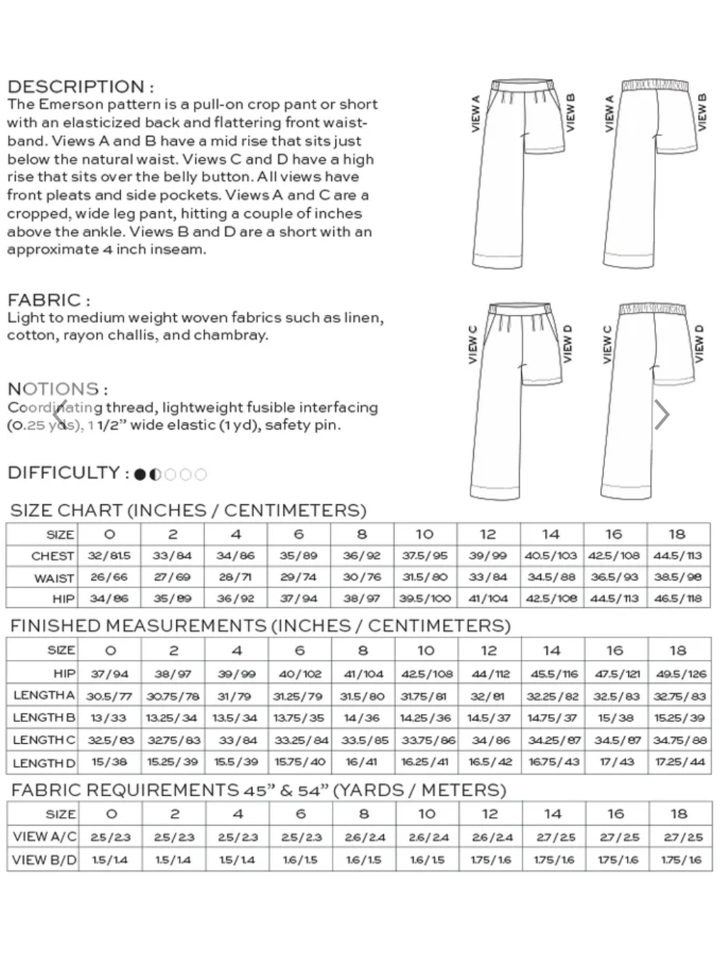 True Bias: Emerson Short and Pant