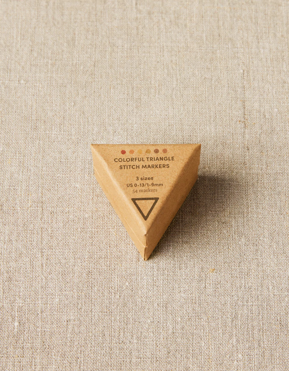 CocoKnits Colorful Triangle Stitch Markers