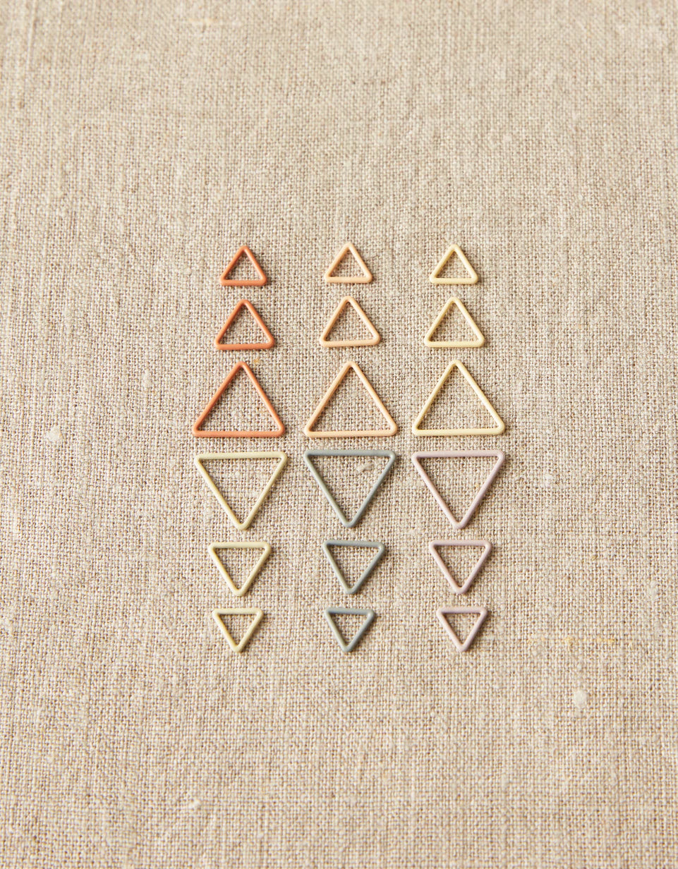 CocoKnits Colorful Triangle Stitch Markers