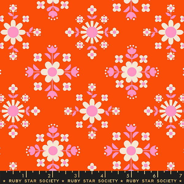 Florametry warm red
