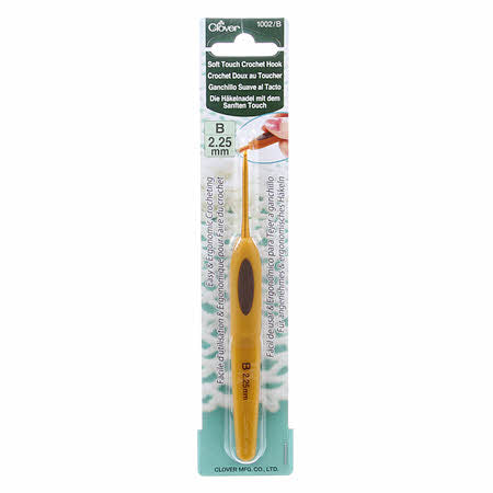 Clover Soft Touch Crochet Hook - Multiple Sizes