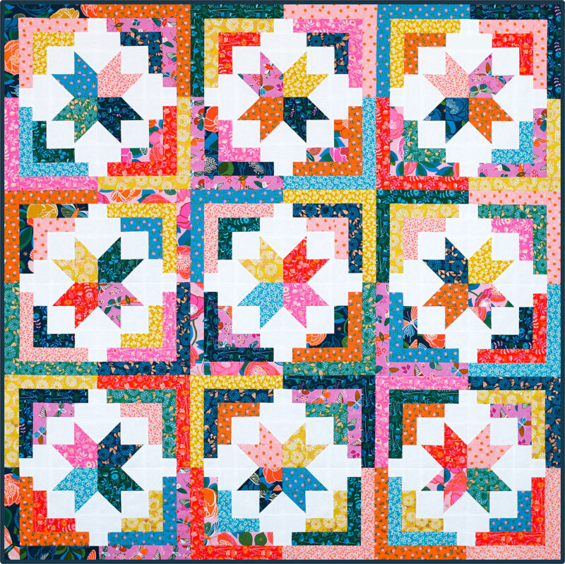 Gnomeo & Juliet Mini Quilt Series Pattern by Kelli Fannin