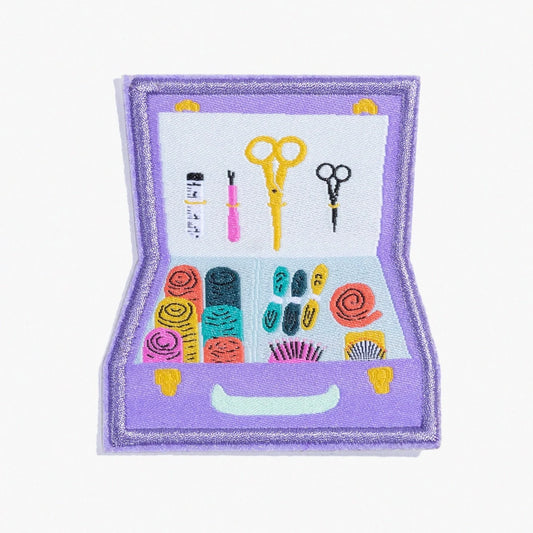 Sewing Box Iron On Patch
