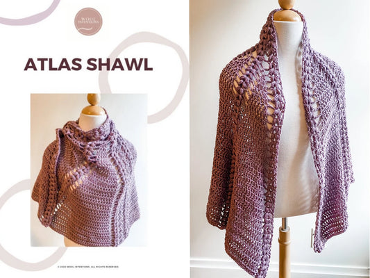 Atlas Shawl by Wool Intentions