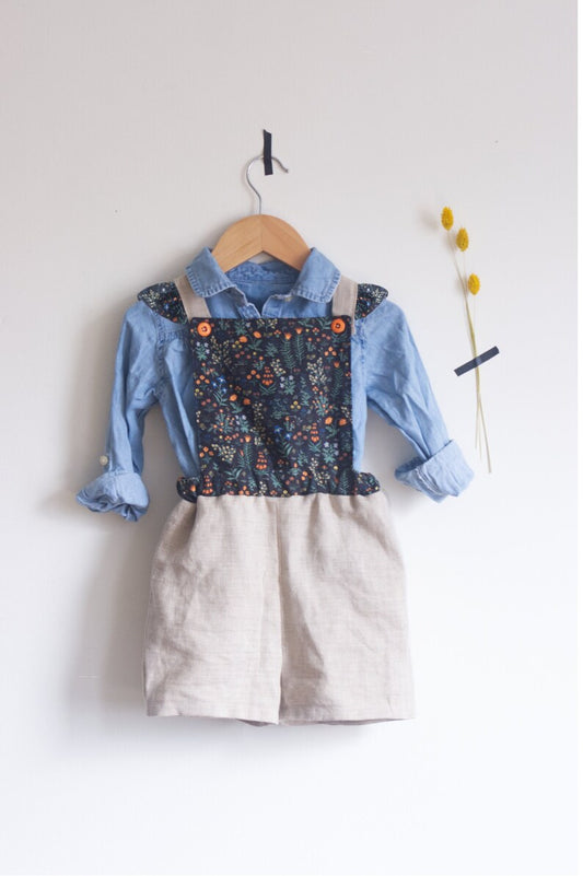 Ruffle Romper Sewing Pattern - Fionna Hanna