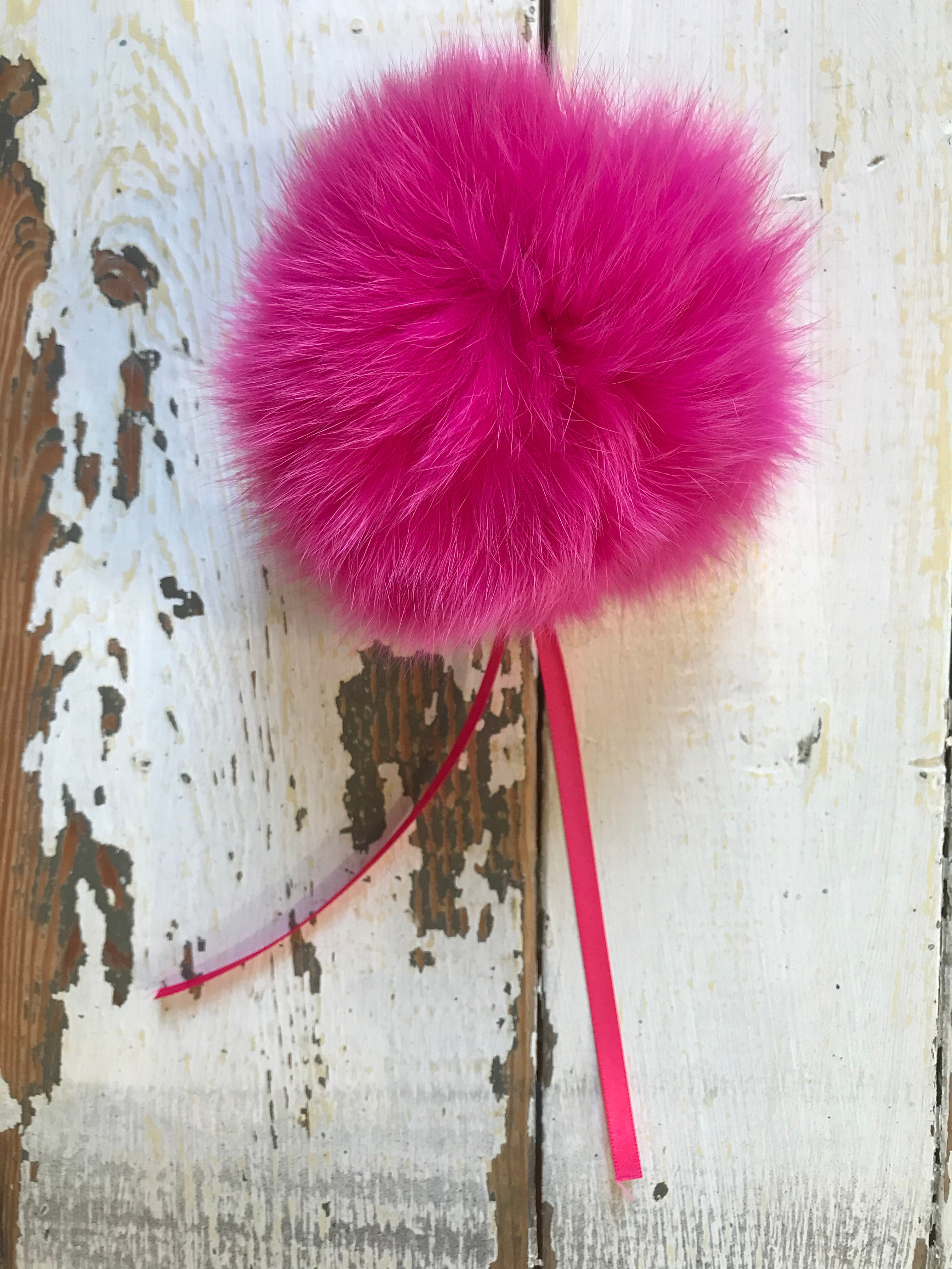 Fur Pom Poms