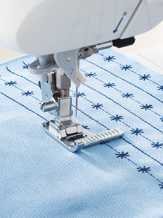 Presser Foot with Guide