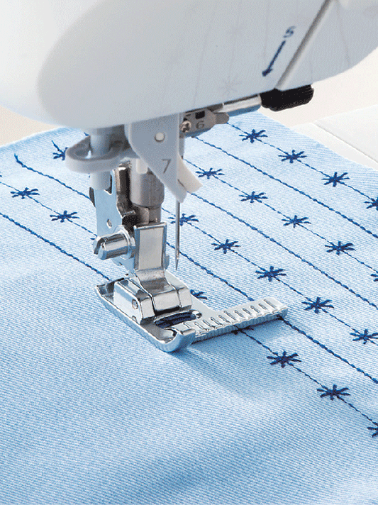 Presser Foot with Guide