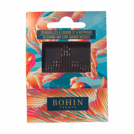 Bohin Assorted Needles Book - 20 pcs - Multiple Designs
