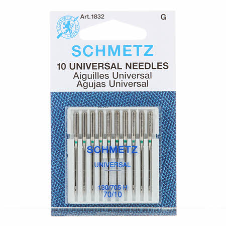 Schmetz Universal Needles - 70/10, 10 pack