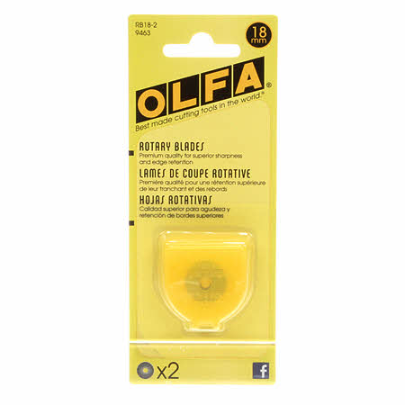 Olfa Rotary Blade Refills - (2) 18mm