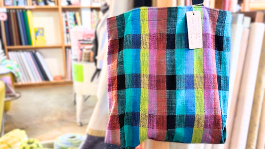 Learn how to make an easy tote bag out of toweling fabric with this step by step guide from Sew to Speak.